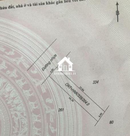 Bán đất diện tích 204 m² tại Hòa Hội, Châu Thành.