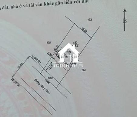 Bán đất mặt tiền đường 12A, diện tích 605 m2, khu vực Tân Bình, TP Tây Ninh.