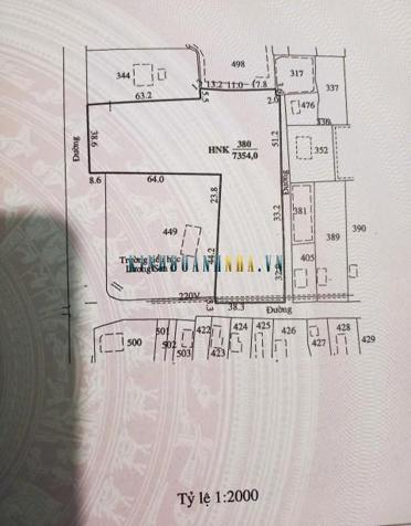 Đất nền 7354m² mặt tiền đường DT656, Tân Lập 2, Lương Sơn, Ninh Sơn, Ninh Thuận